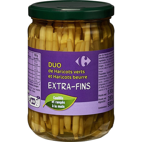 DUO GREEN WAX BEANS 280G (#115974)