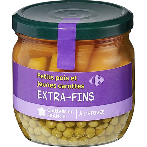 EXTRA FINE PEAS CARROTS 215G (#115791)