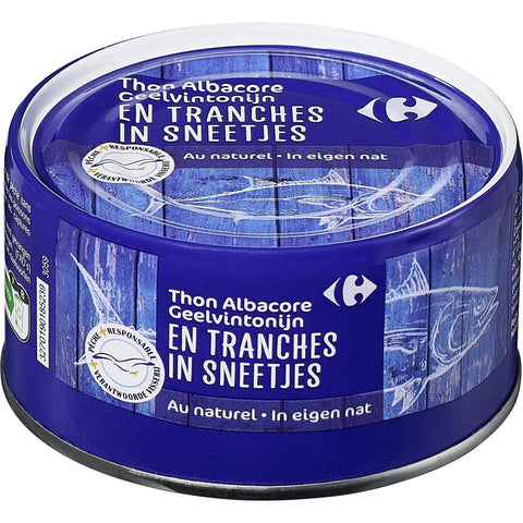 NATURAL YELLOWFIN TUNA 140G (#116896)