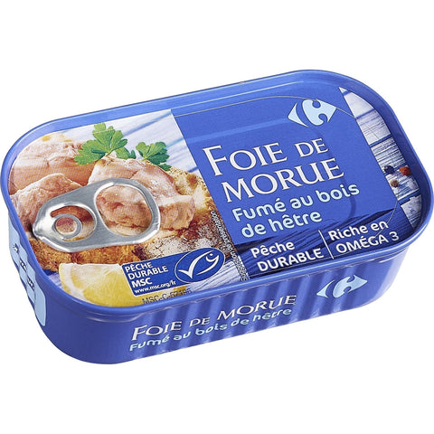 SMOKED COD LIVER 120G (#117150)