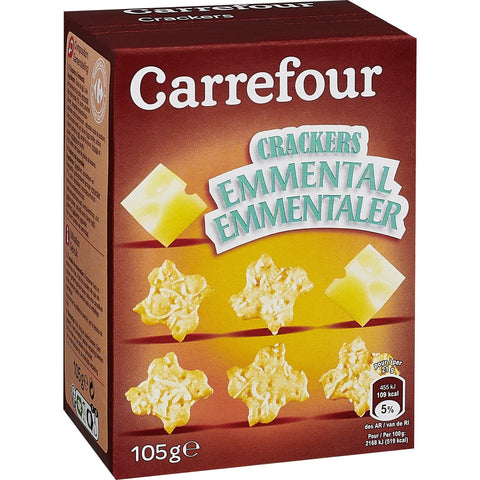 EMMENTAL CHEESE CRACKERS 105G (#117191)