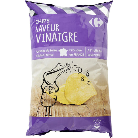 SALT VINEGAR POTATO CHIPS 135G (#117176)