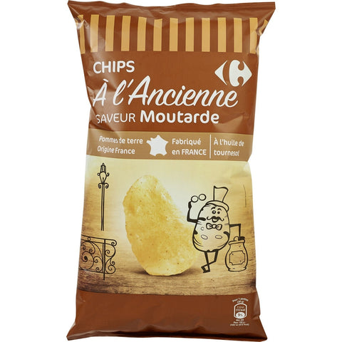OLD-FASHIONED MUSTARD CHIPS 150G (#117168)