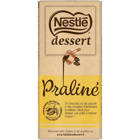 PRALINE MILK COOKING CHOCOLATE 170G (#122386)