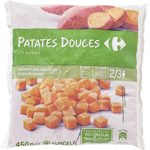 SWEET POTATO CUBES 450G (#119938)