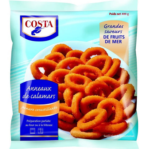 BREADED SQUID RINGS 400G (#120132)