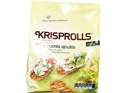 SWEDISH WHOLE WHEAT TOASTS 225G (#126905)
