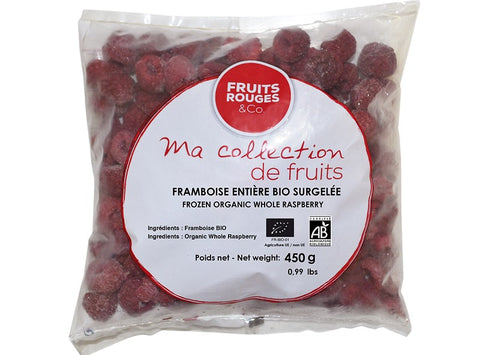 ORGANIC RASPBERRIES 450G (#120538)