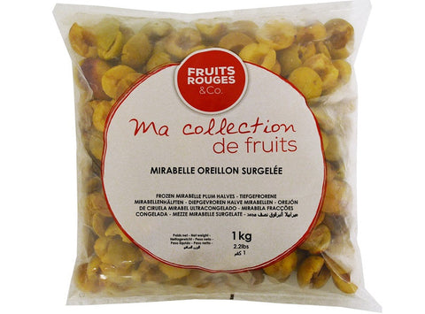 MIRABELLE PLUM HALVES 1KG (#120558)