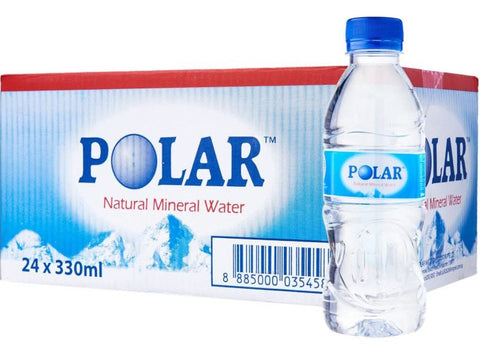POLAR MINERAL WATER 330ML (#122258)