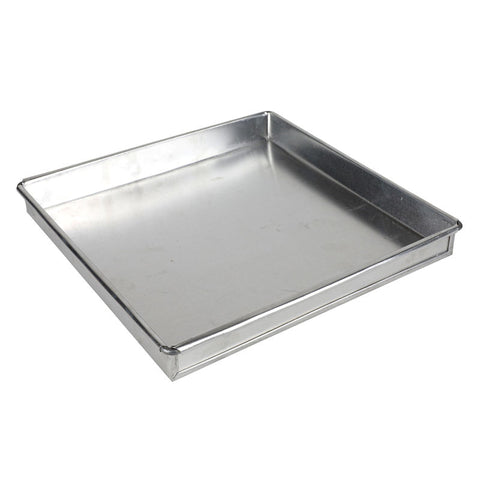 AlUMINIUM SQUARE BAKING TRAY 9X9X1" (#1603)