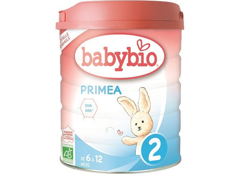 ORGANIC PRIMEA 2 FORMULA 6-12 MONTHS 800G (#126691)