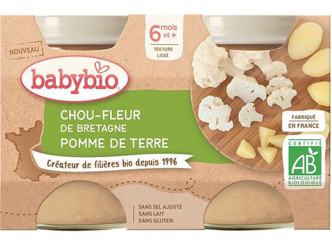 ORGANIC CAULIFLOWER POTATO BABY FOOD 130G (#125591)
