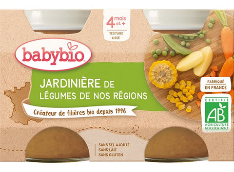 ORGANIC GARDEN VEGETABLE BABY FOOD 130G (#125594)