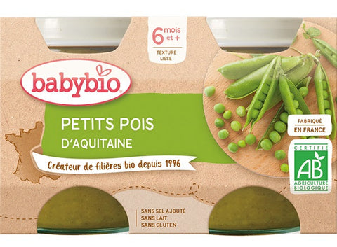ORGANIC AQUITAINE SWEET PEA BABY FOOD 130G (#125598)