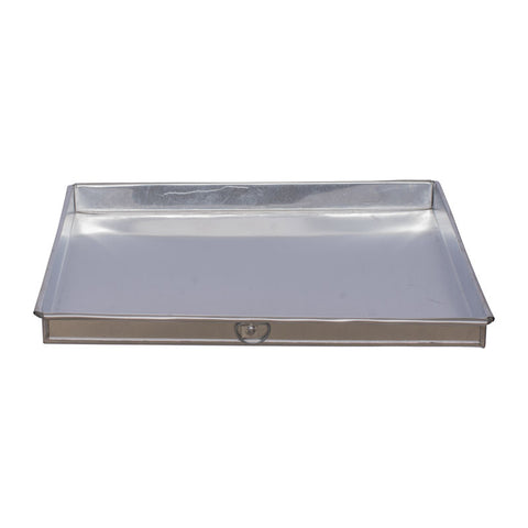 AlUMINIUM SQUARE BAKING TRAY 13X13X1" (#1607)