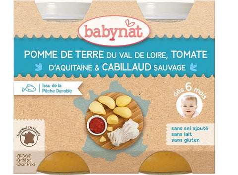 ORGANIC POTATO TOMATO COD BABY FOOD 200G (#126688)