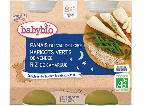 ORGANIC PARSNIP GREEN BEAN RICE BABY 200G (#126682)
