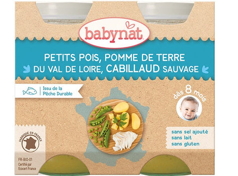 ORGANIC PEA POTATO COD BABY FOOD 200G (#126695)
