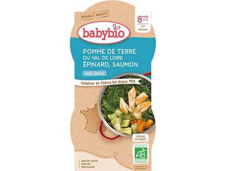 ORGANIC POTATO SPINACH SALMON BABY 200G (#125605)