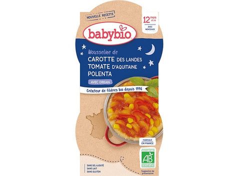 ORGANIC CARROT TOMATO POLENTA BABY 200G (#125602)