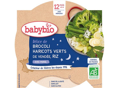 ORGANIC BROCCOLI GREEN BEAN RICE BABY 230G (#125621)