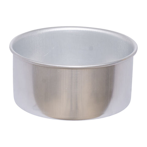 ROUND CAKE TIN ALUM ANODIZED 6"X3" (#1610)
