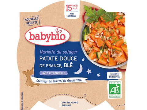 ORGANIC SWEET POTATO WHEAT BABY FOOD 260G (#125658)