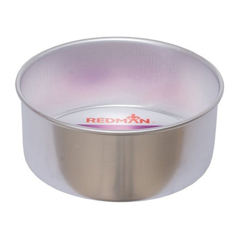 ROUND CAKE TIN ALUM ANODIZED 7"X3" (#1611)