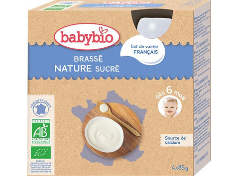 ORGANIC NATURAL SWEETENED YOGURT 85G (#125644)