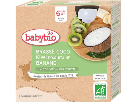 ORGANIC COCONUT KIWI BANANA YOGURT 85G (#125643)