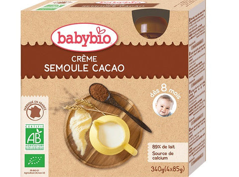 ORGANIC COCOA SEMOLINA CREAM 85G (#125667)