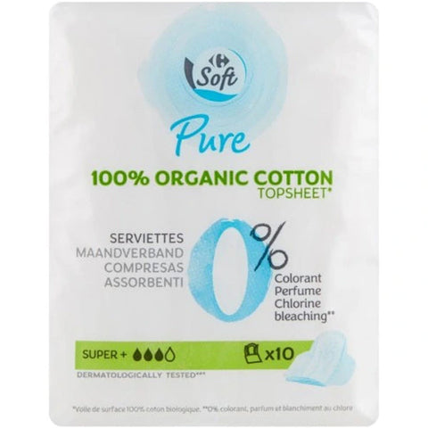 ECOLOGICAL ULTRA THIN PADS 10PC (#119338)