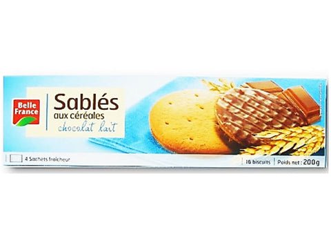 MILK CHOCOLATE CEREAL SHORTBREAD 195G (#122502)
