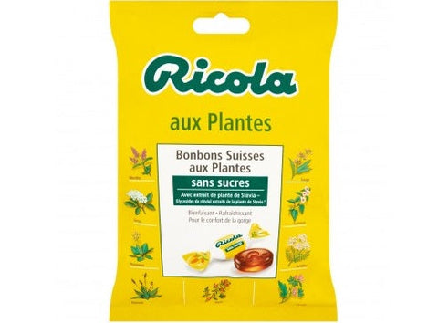 HERBAL RICOLA SWEETS 70G (#116698)