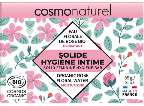 ORGANIC ROSE WATER FEMININE HYGIENE BAR 85G (#123035)