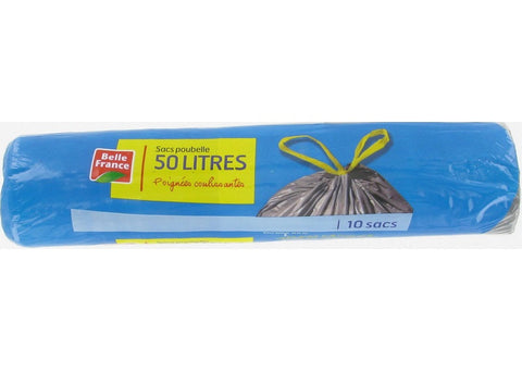 GARBAGE BAGS SLIDING HANDLES 50L (#127012)