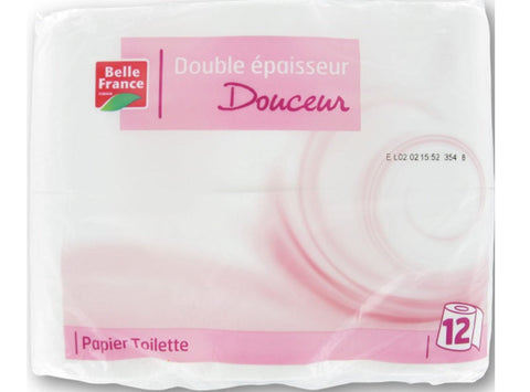SOFT 2-PLY TOILET PAPER 12PC (#127013)