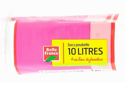 GARBAGE BAGS 10 LITERS BATHROOM 10L (#127015)