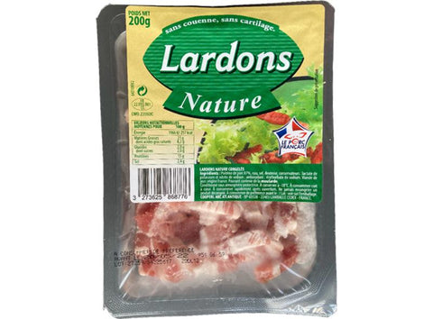 BACON DICES NO RIND CARTILAGE 200G (#125803)