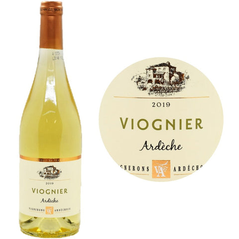 VIOGNIER ARDECHE WHITE WINE 75CL (#123965)