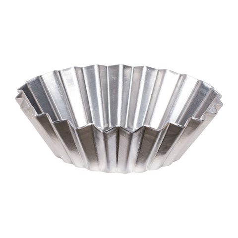 SERRATED EDGE TART MOULD Ø77MM 12PC (#1679)