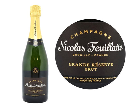 CHAMPAGNE BRUT NICOLAS FEUILLATTE 75CL (#118856)