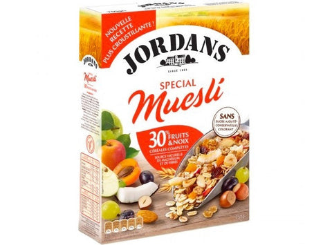 SPECIAL MUESLI FRUIT NUTS 750G (#118299)