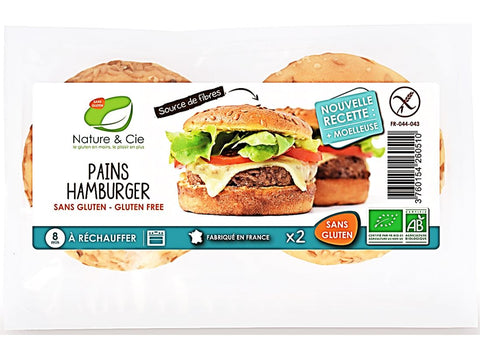 ORGANIC HAMBURGER BUNS 2PC (#125216)