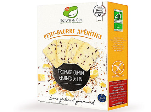 MINI BUTTER CUMIN FLAX CHEESE APPS 80G (#125246)