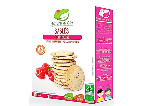 RASPBERRY SHORTBREAD 135G (#125240)