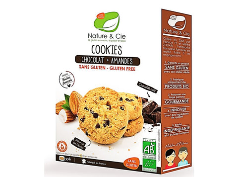 CHOCOLATE AND ALMOND COOKIES 135G (#125239)