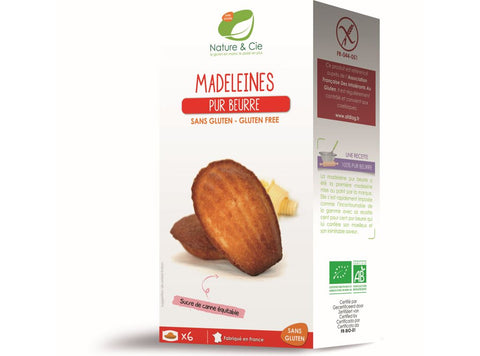 PURE BUTTER MADELEINES 150G (#125231)
