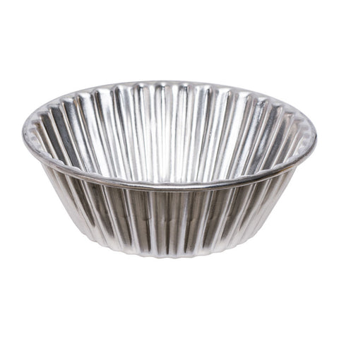 SERRATED TART MOULD WITH RIM Ø84MM 12PC (#1697)